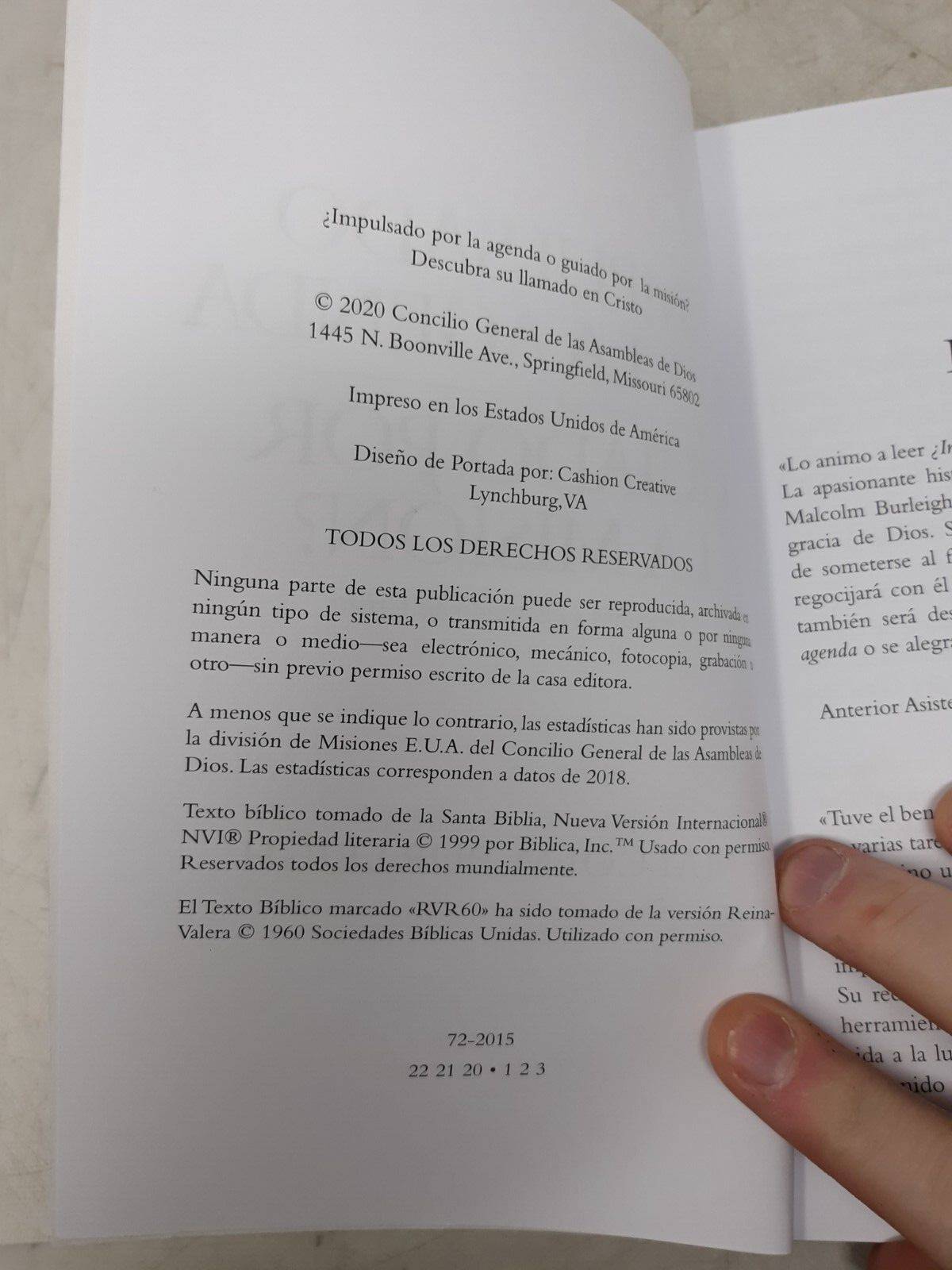 ¿Impulsado por la Agenda o Guiado por la Misión? - Malcolm Burleigh (Spanish, 20