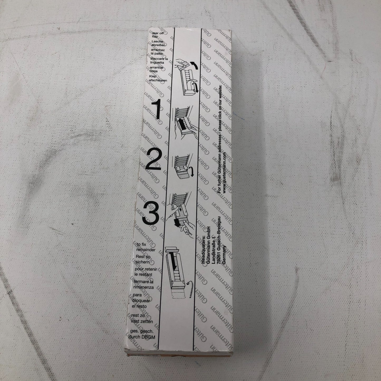 Gutermann All Purpose Thread- White (5 Pack)