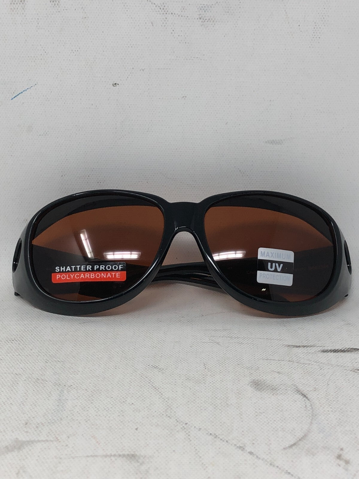 PinPoint Optics Post-Op Cataract Kit ~ 20-Pack PO1-AK-20 Large Sunglasses, Amber