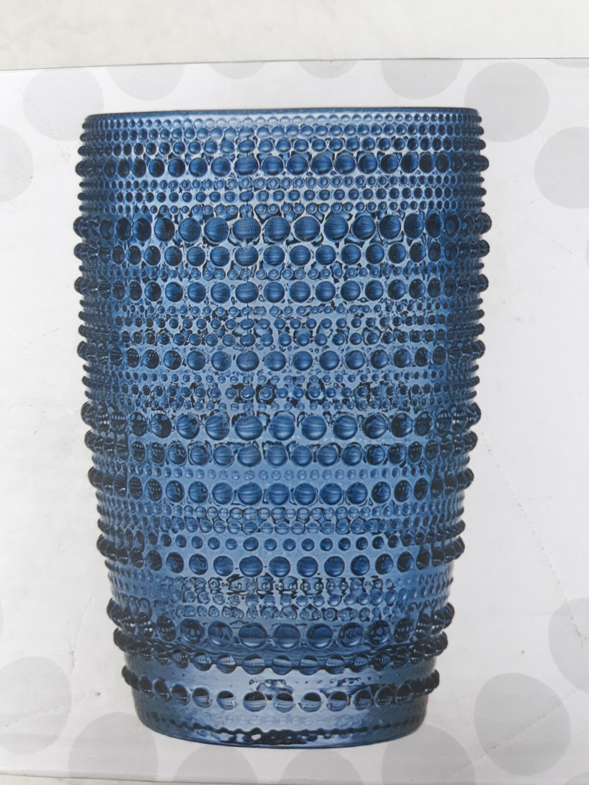 Godinger Lumina Blue Highball Glasses, Set of 4