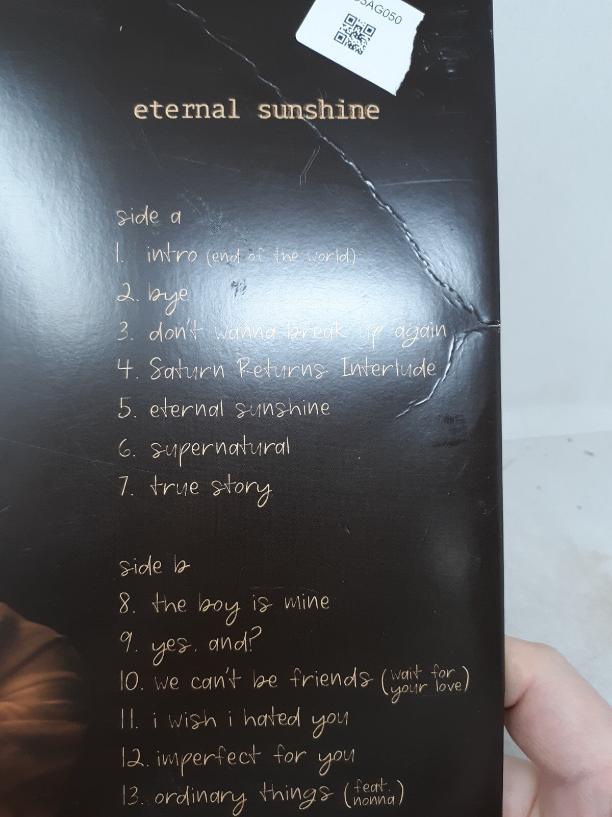 Ariana Grande - eternal sunshine - Ruby LP (Exclusive Cover #3)