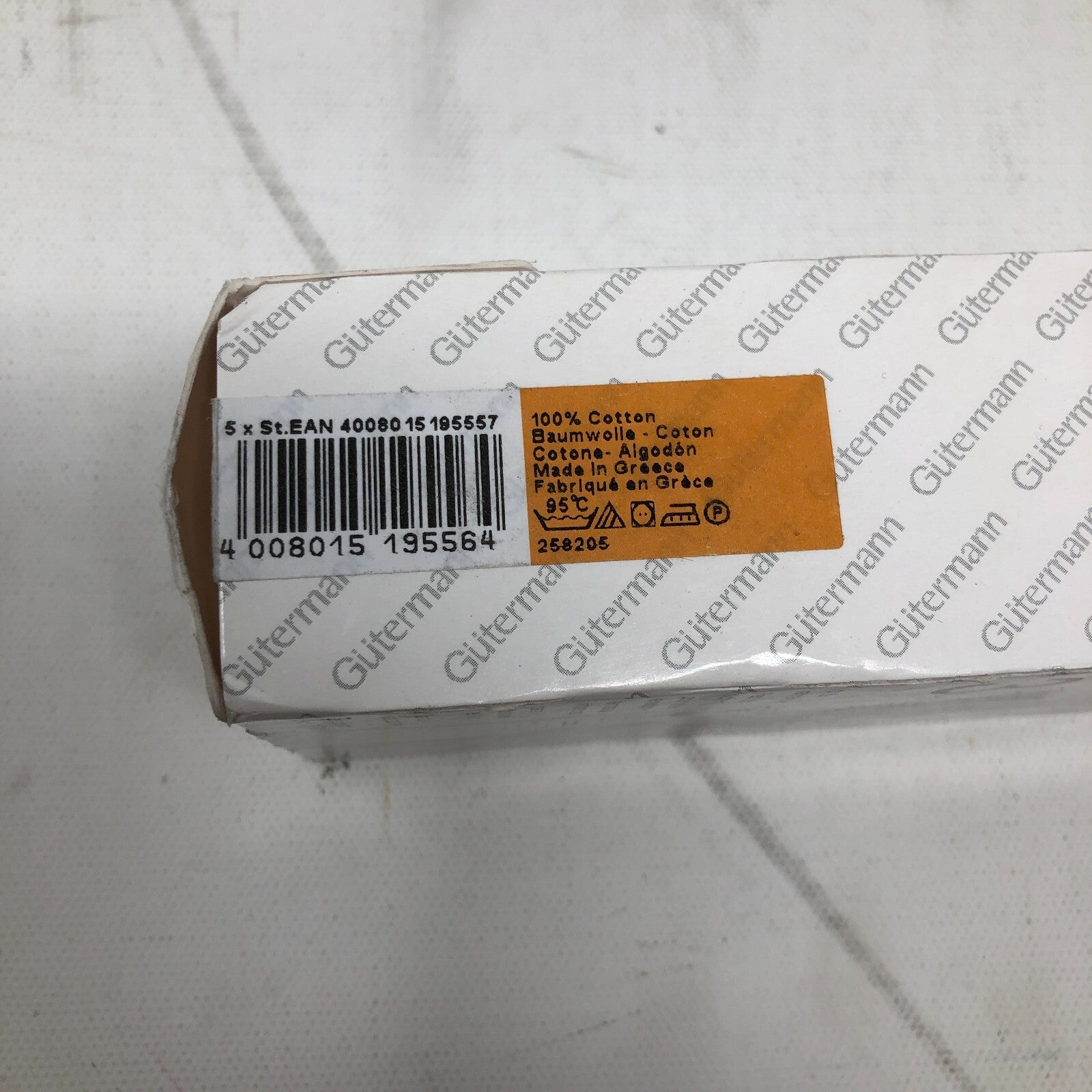 Gutermann All Purpose Thread- White (5 Pack)