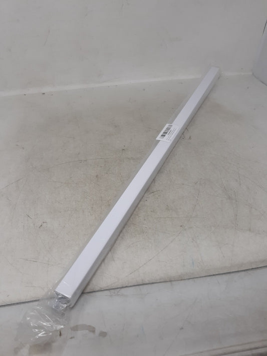 15198 Adjustable Plastic 24-Inchs Towel Bar White Plastic