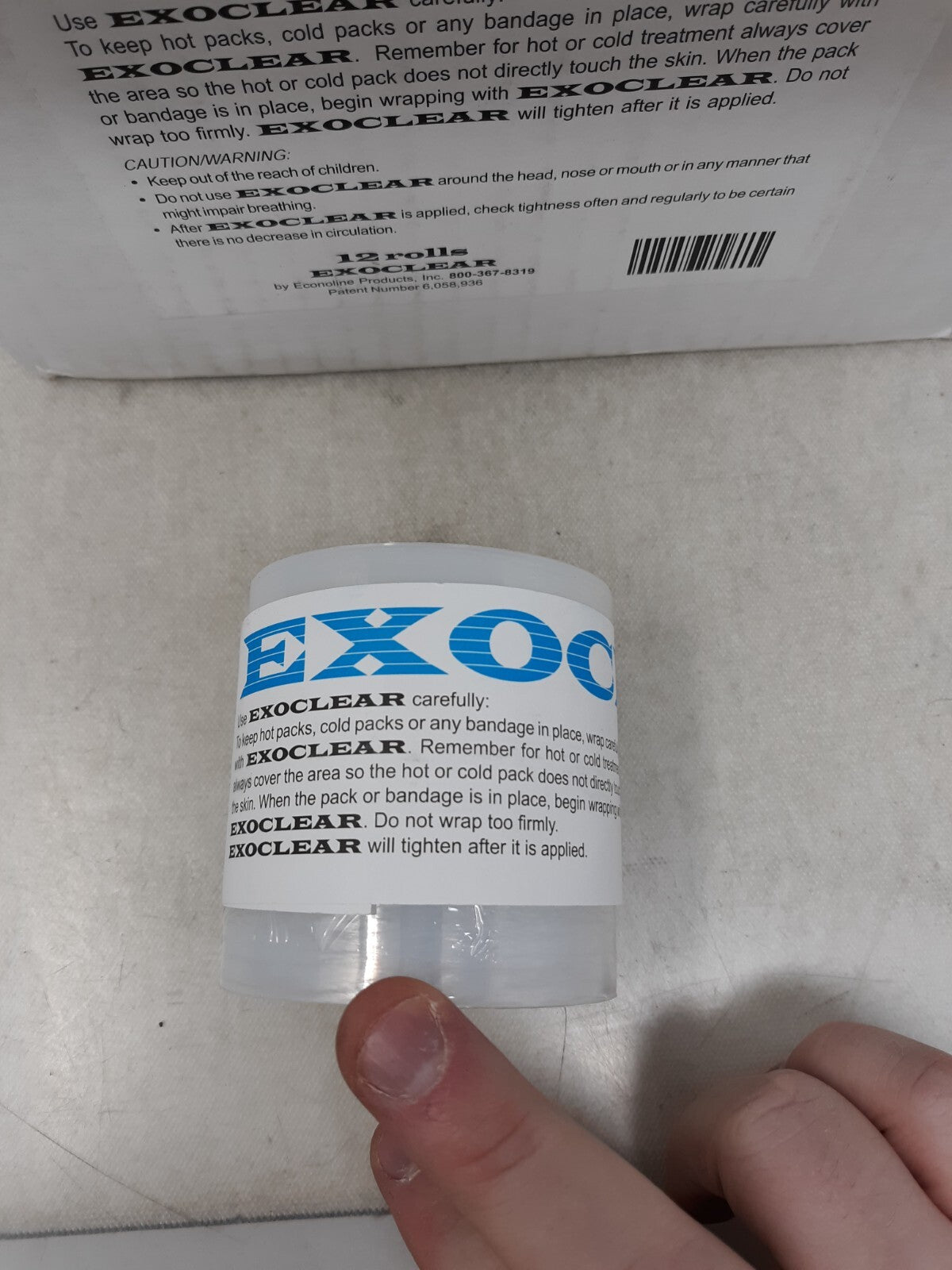 EXOCLEAR WRAP 12 Rolls