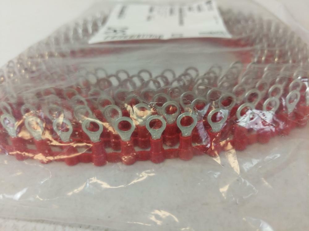 Mouser #644-PV18-10RB-3K VYL-RING 22-18 Panduit Terminals QTY 300