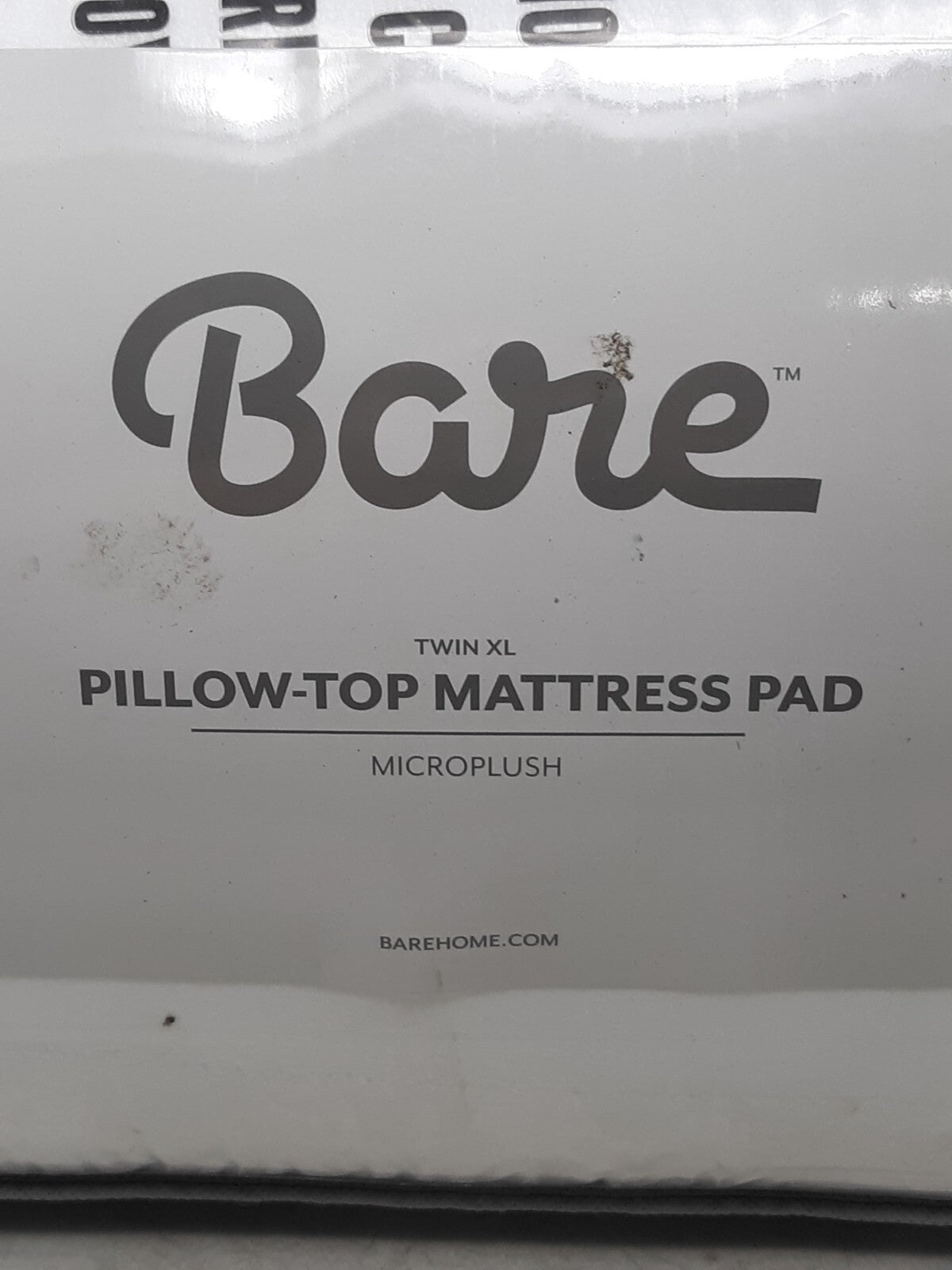 Bare Home Twin XL Pillow-Top Mattress Pad Microplush Fleece 812228033834