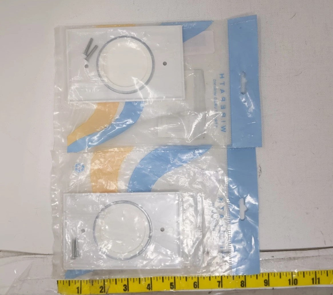 QTY. 2 Wirepath Flexible Bulk Wire WP-FLEXNOSE-1-WH Silicone Rubber Pass-Through