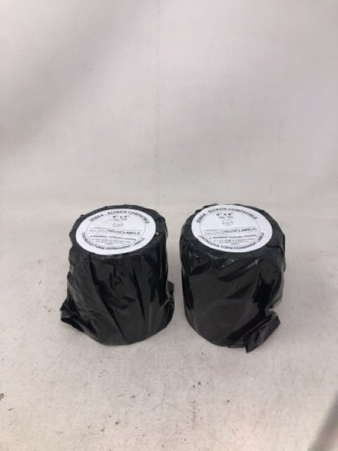 Zebra - Eltron Compatible Continuous Form Permanen Labels 4X4" Lot of 2 350/Roll