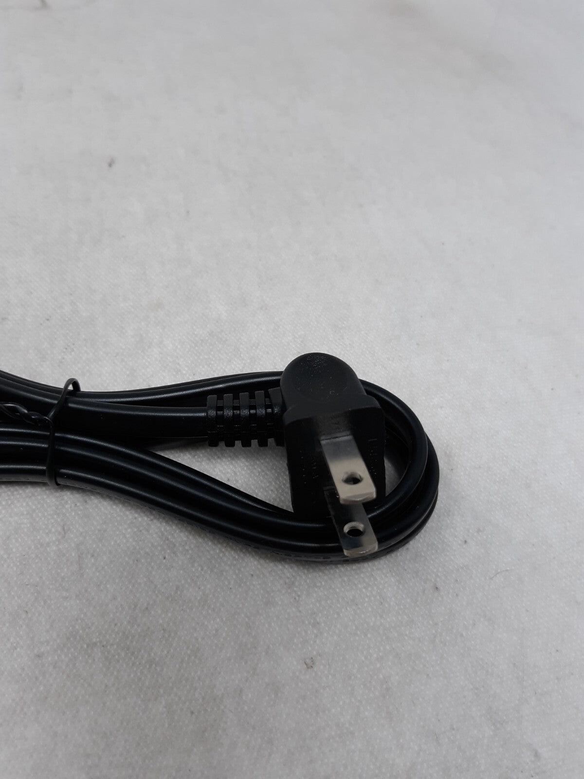 Tv Power Cord Replacement 6Ft Right Angled 2-Prong To L-Shaped Figure 8 C11 Po