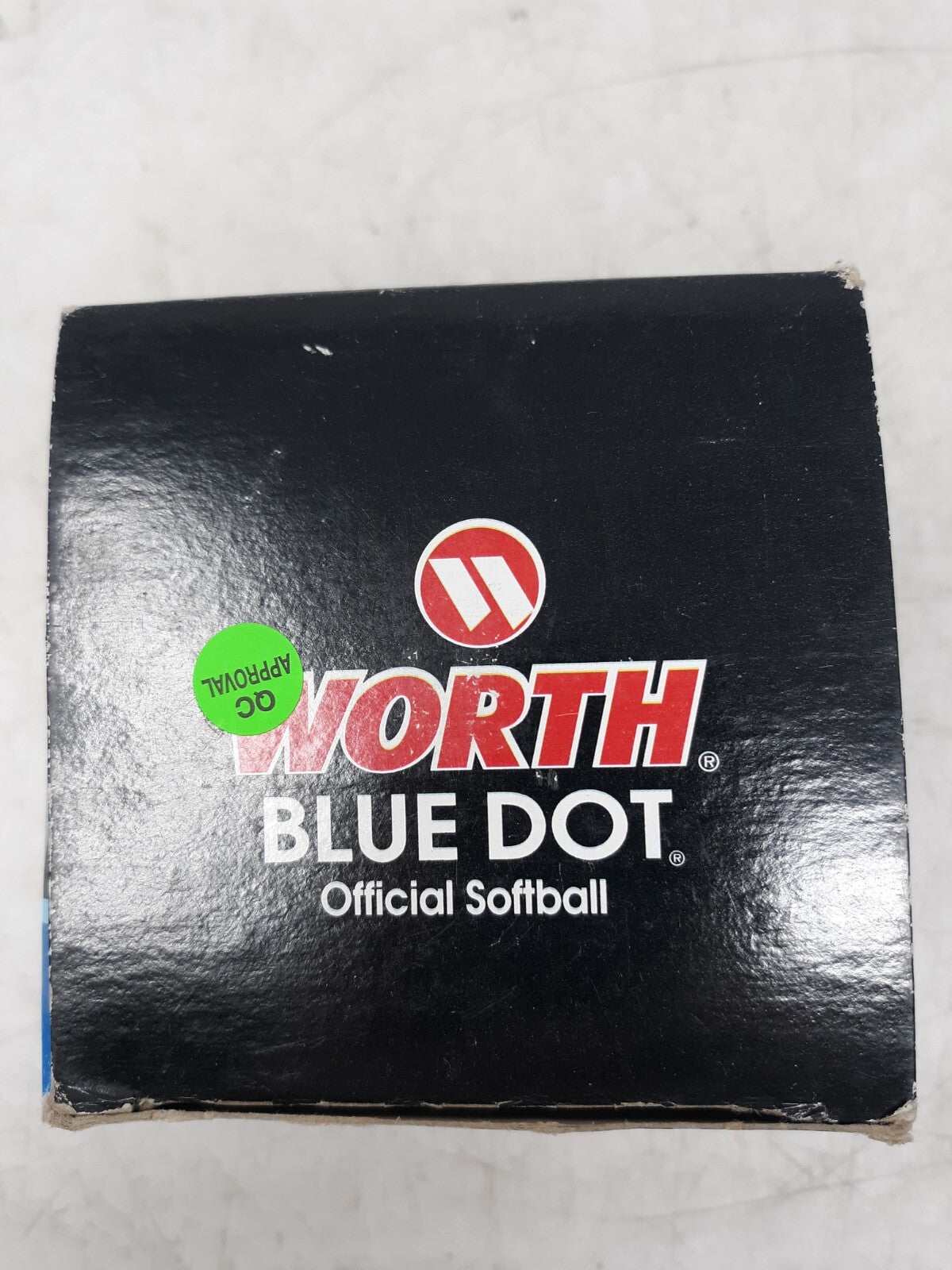 Worth Blue Dot Official Softball PX-2RSA Dura-Hyde Red Stitch