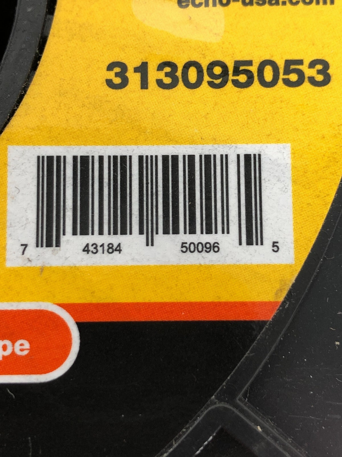 Echo Lawn Edge Trimmer Line ~ 1 Spool, 846' of Line, Round, 0.095"
