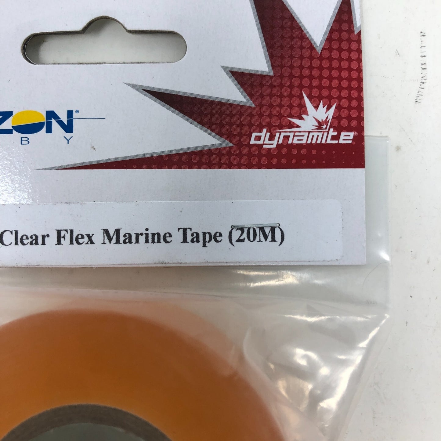 Dynamite Horizon Hobby DYNM0101 Clear Flex Marine Tape (20M) -Lot of 2