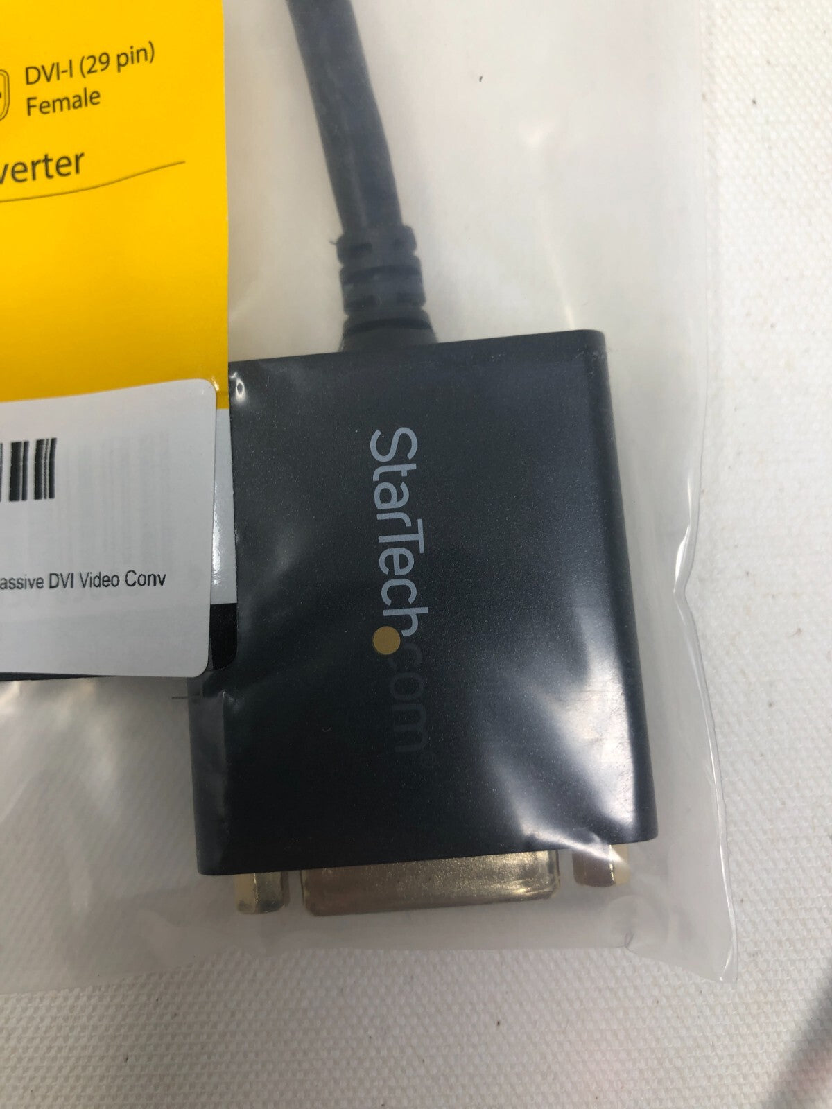 StarTech CN6208 DP2DVI2 DisplayPort/DVI Audio/Video Cable, Black