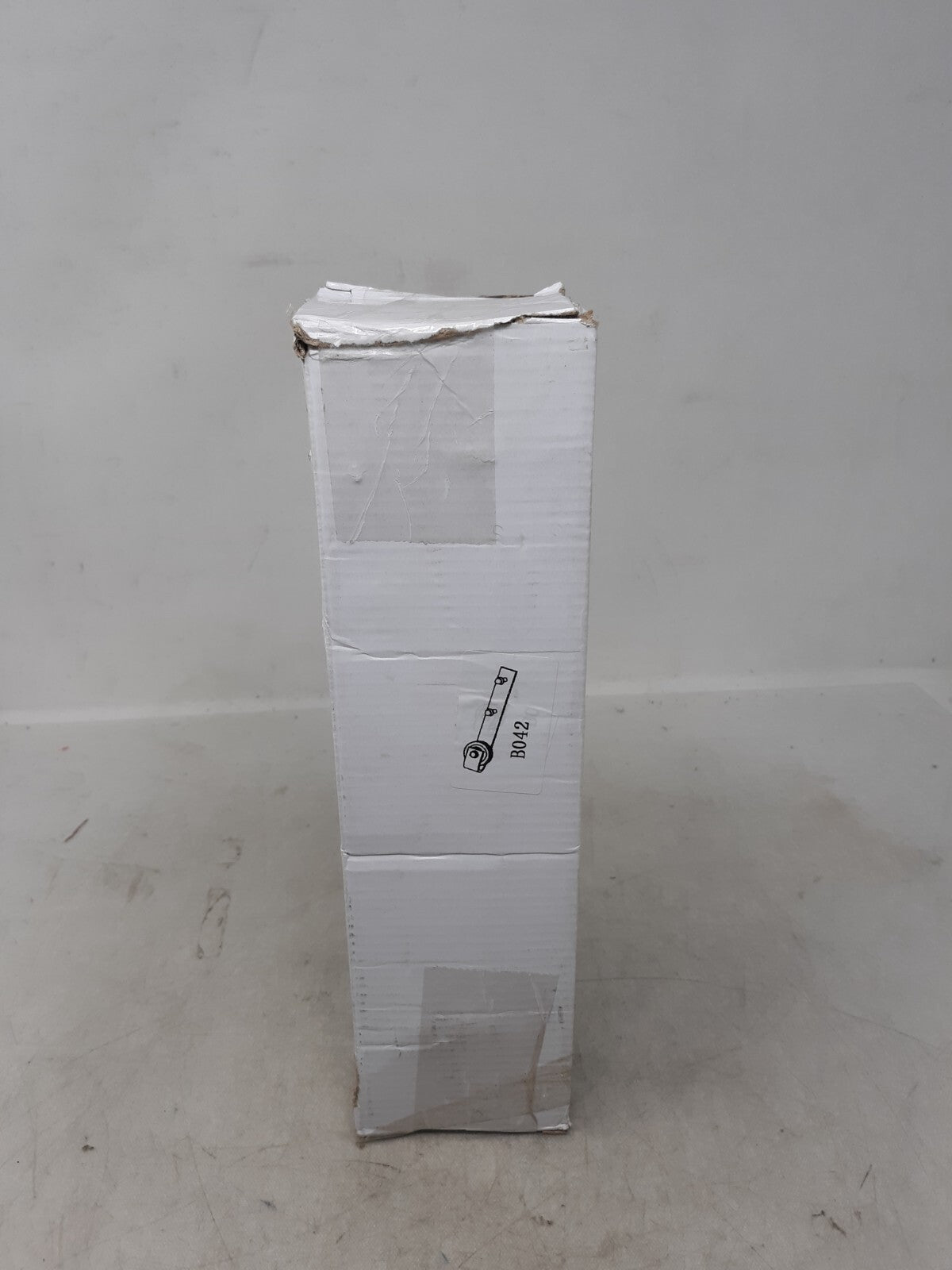 J Style Matte Black Barn Door Roller 11-1/4" OAL 2-3/4" Roller Dia