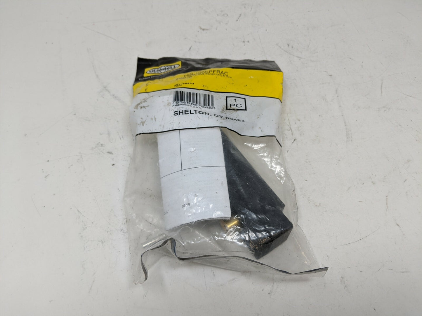 Hubbell HBL100SPFRAC Stage Pin Female Receptacle ACP 100A/125V