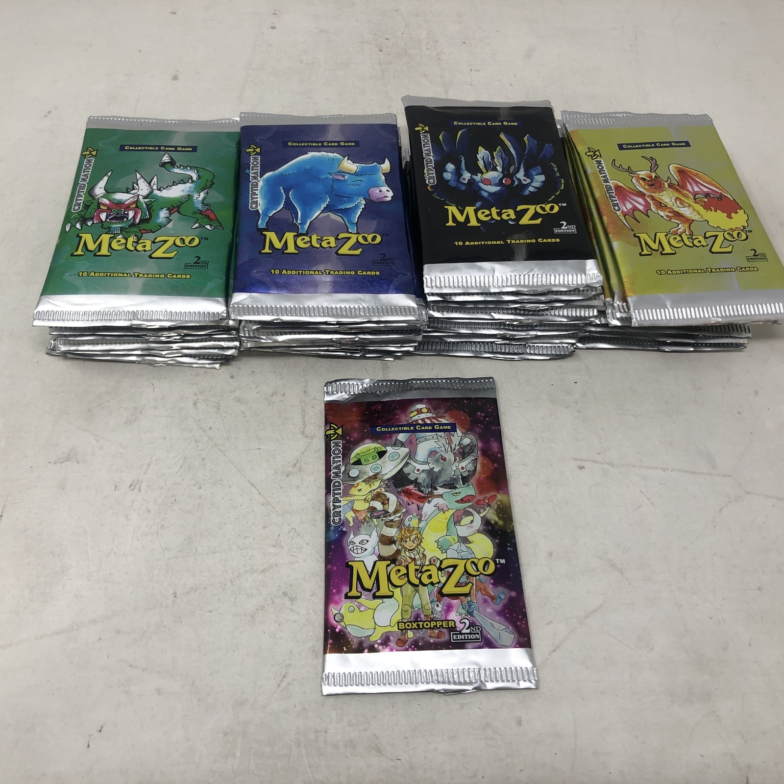 MetaZoo Cryptid Nation Trading Cards 2nd Edition Limited - 35 Boost Pks - *Read*