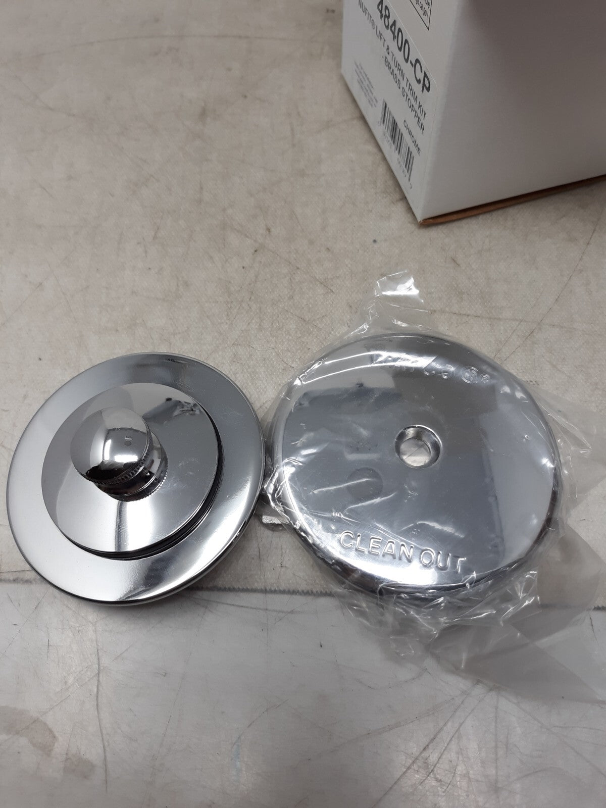 WCM Industries 48400-CP NuFit Lift & Turn Trim Kit FNOB