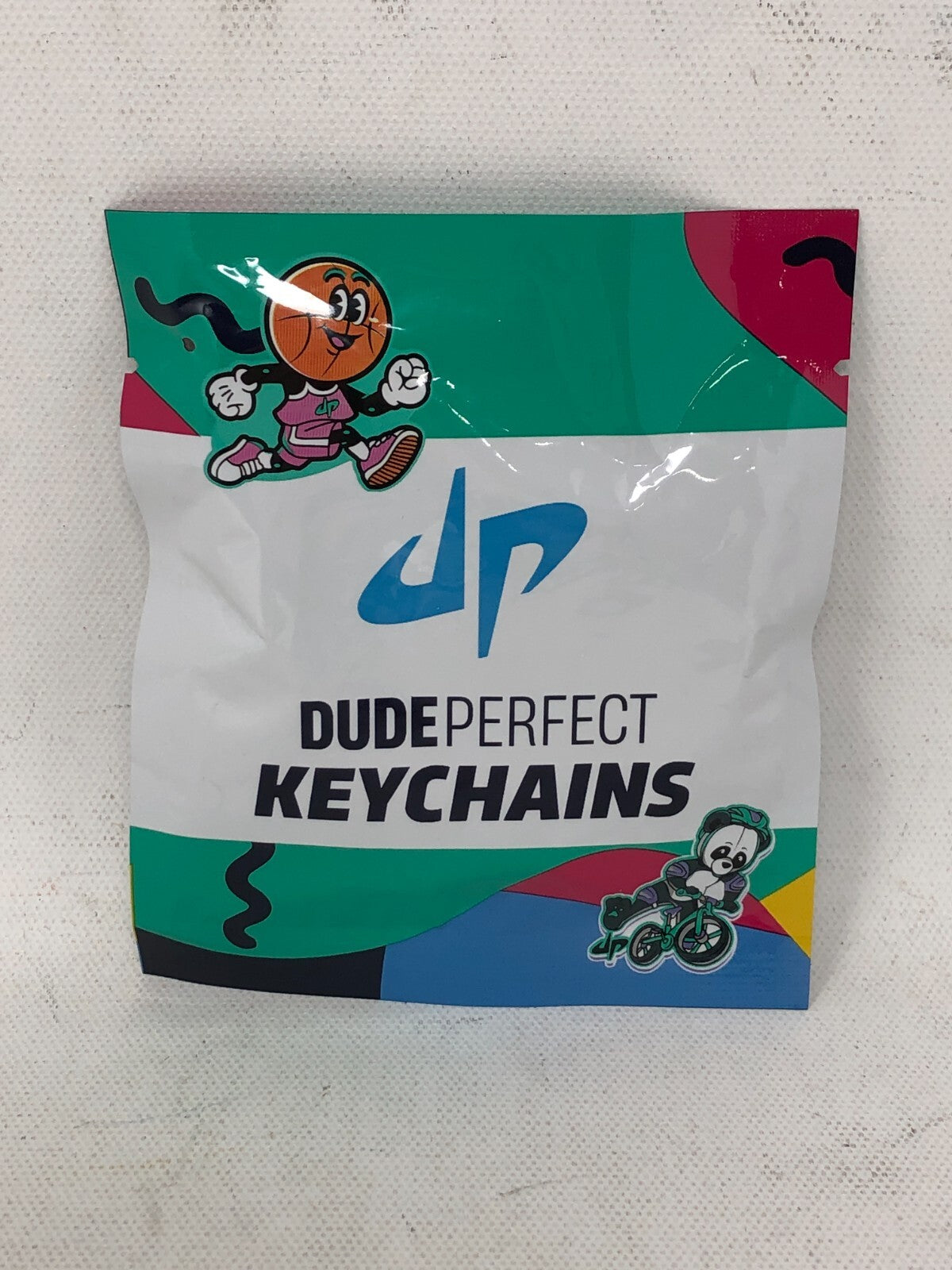 Lot of 5 DUDE PERFECT Keychains #s 011 012 013 014 015 NIP Sealed