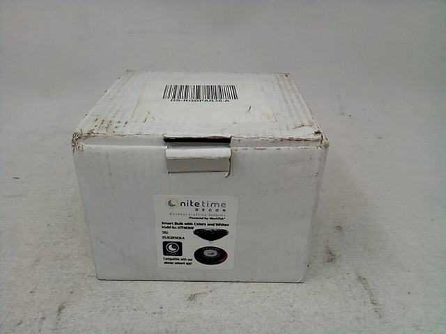 Nitetime Decor Smart Bulb w/ colors and whites