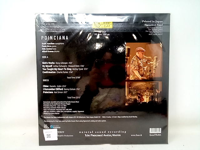 Fonè Jazz Poinciana Vinyl LP Record - Special Markets