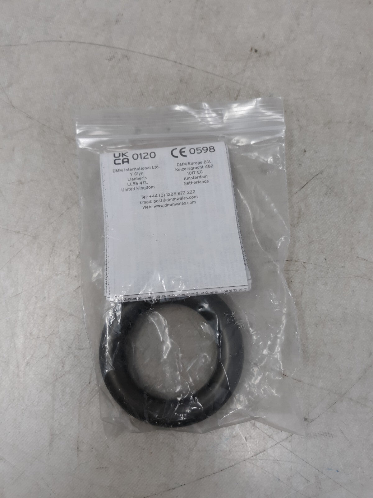 DMM ALUMINUM ANCHOR RING 40 MM Matt Grey