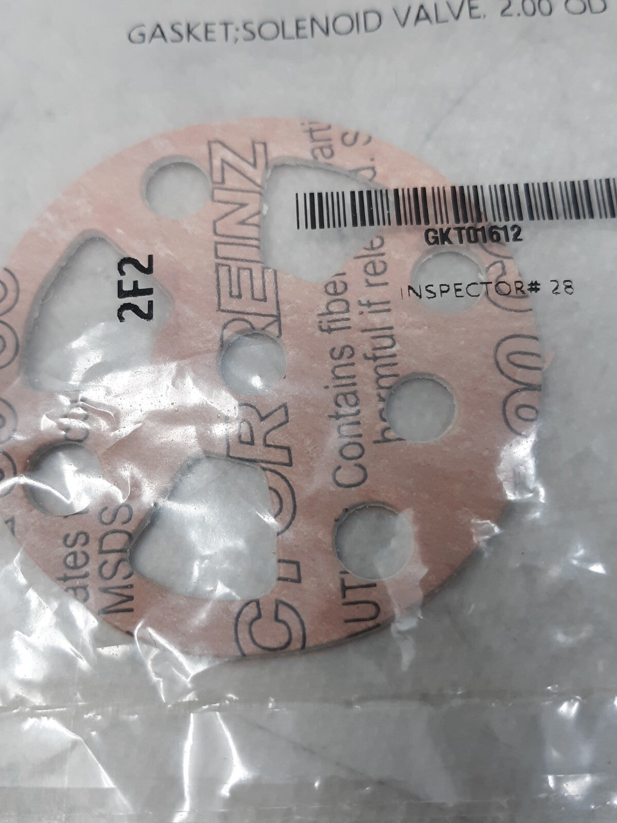 1PCS Solenoid valve gasket GKT01612