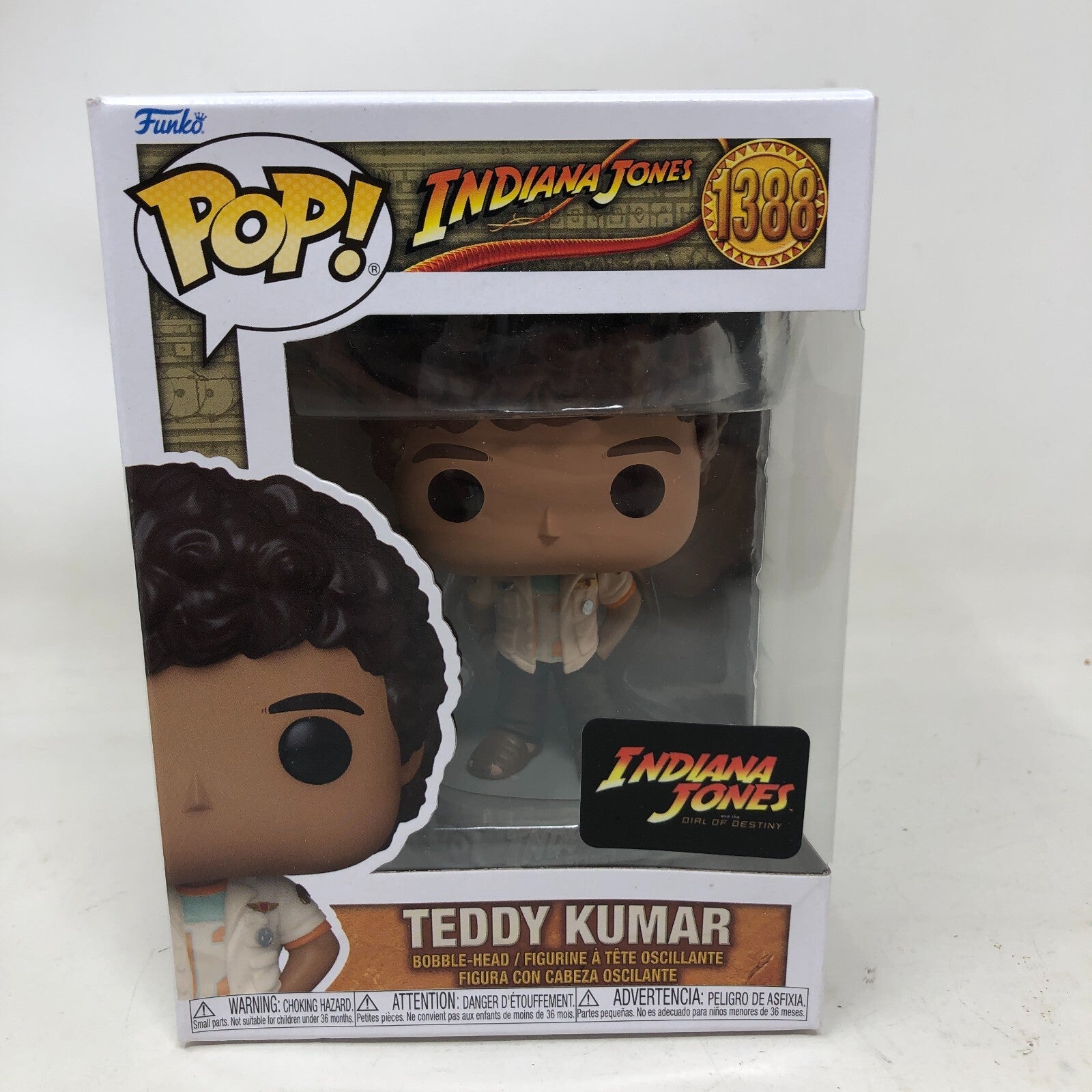 Funko Pop! Indiana Jones and the Dial of Destiny Teddy Kumar #1388