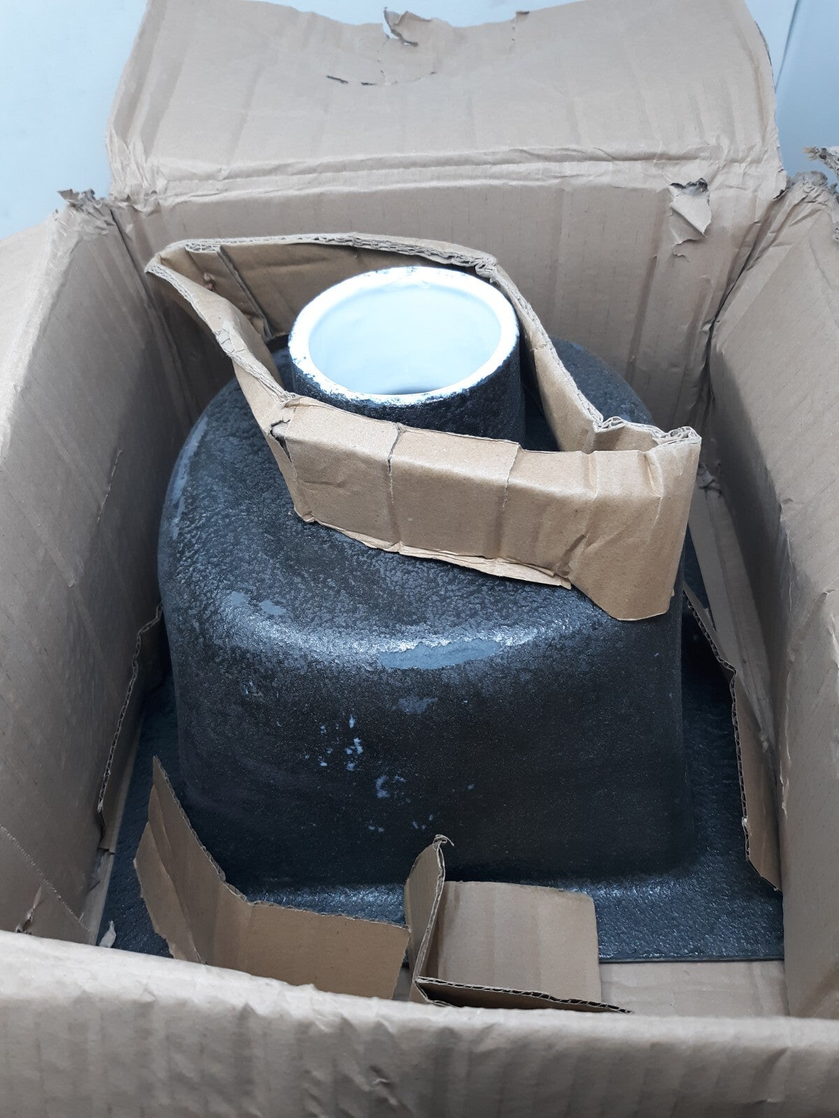 ZURN 12X12X6 3" NH FLR SINK ZFD2375-NH3 / 180465