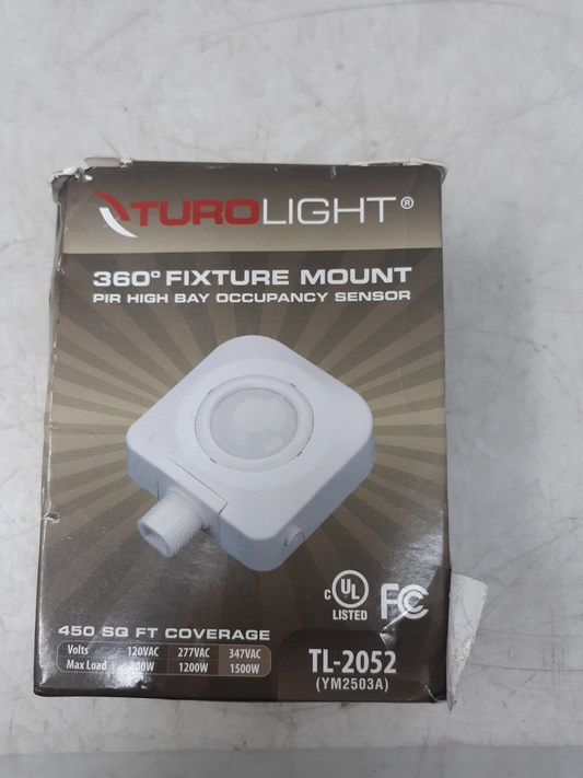 TuroLight TL-2052 PIR High Bay 360° Occupancy Sensor Fixture Mount 277VAC