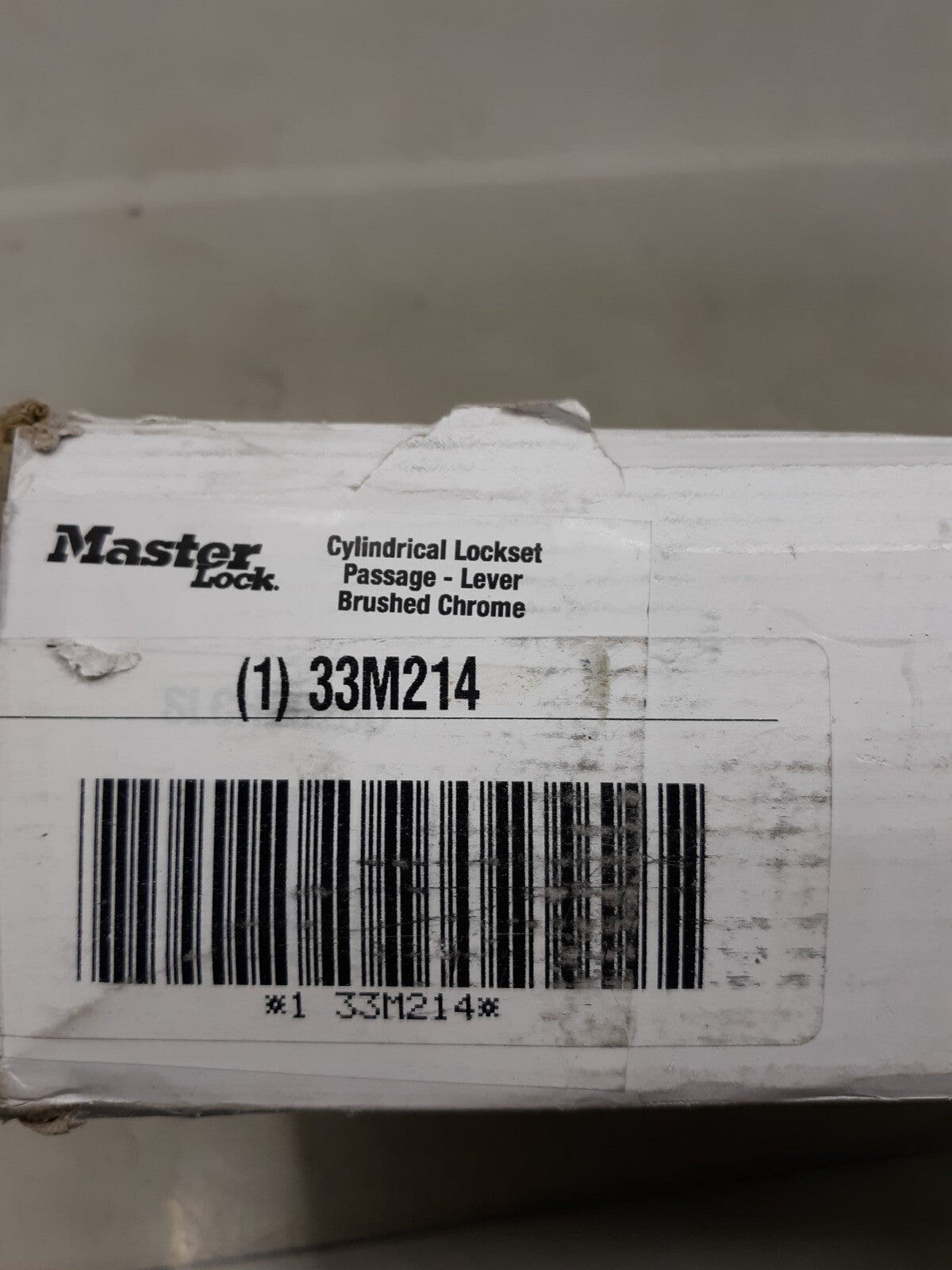Master Lock Silver Gold Heavy Duty Grade 2 Passage Door Lever Lock SLCHPG26D