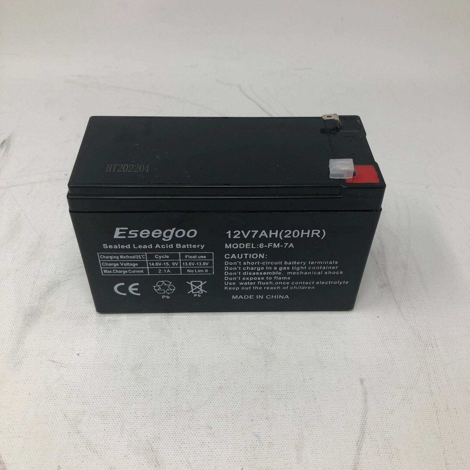 Eseegoo 12 V Rechargable Battery