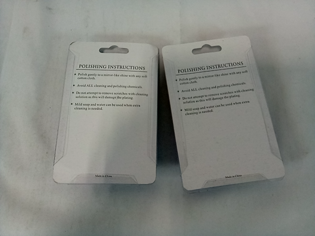 Lot of 2 Galls lawpro whistle hook with clutch back silver plated QM4015N, UA019