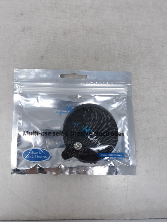 Hidow Multi Use Adhesive Replacement Pads Size Large, TENS Unit and EMS