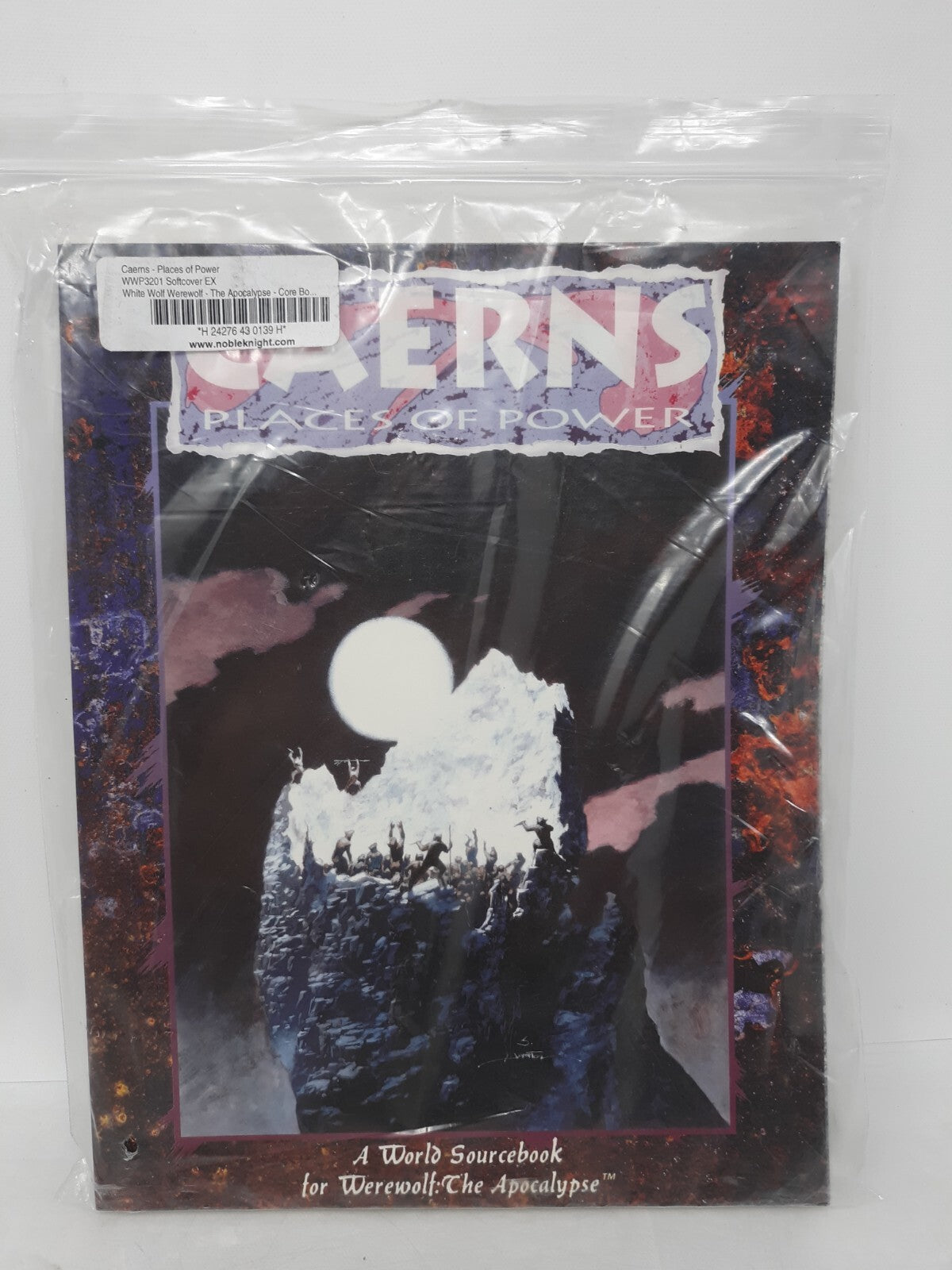 CAERNS Places Of Power - Sourcebook for Werewolf: The Apocalypse White Wolf 3201
