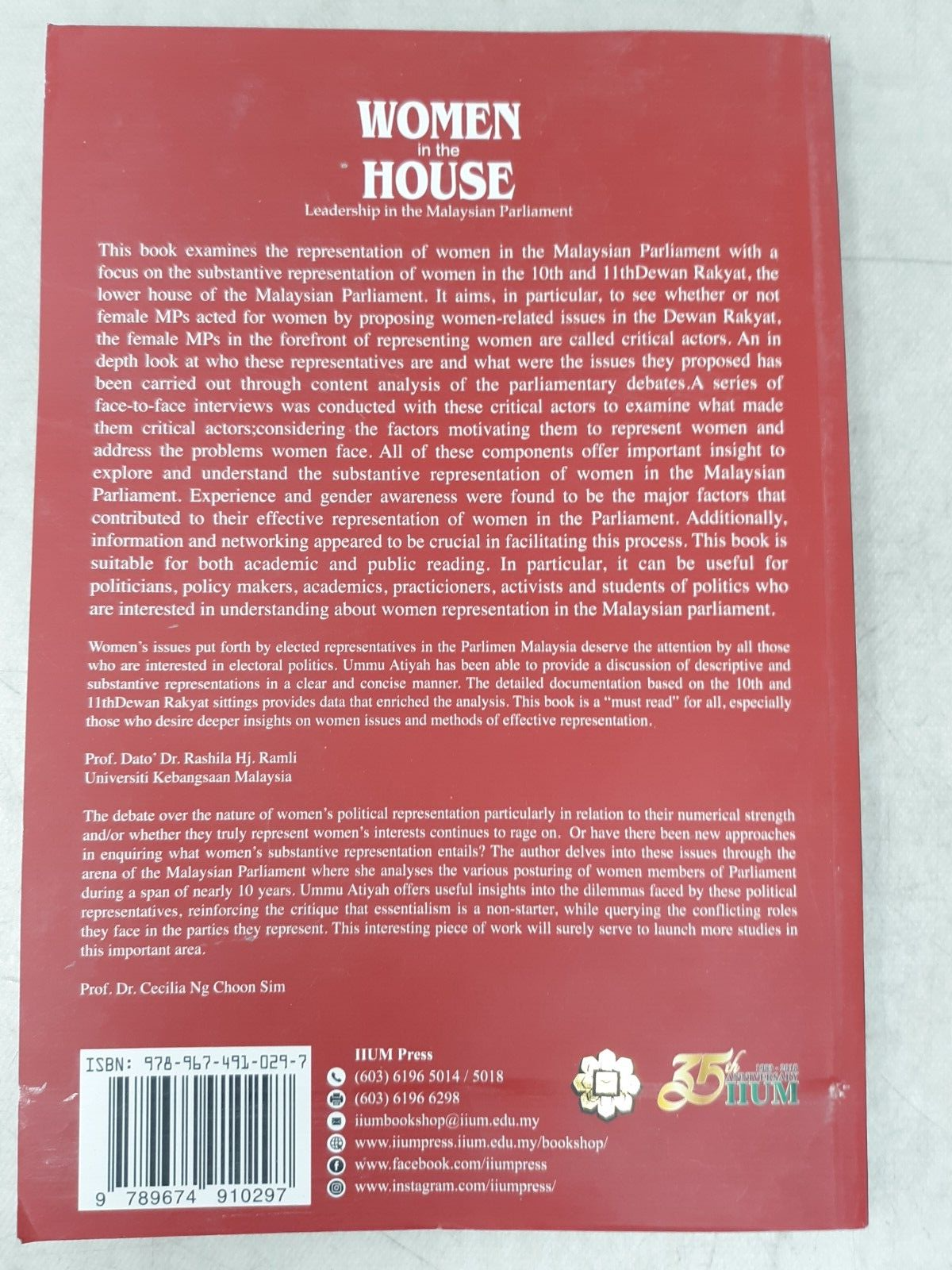 ​Women In The House: Leadership In The Malaysian Parliament