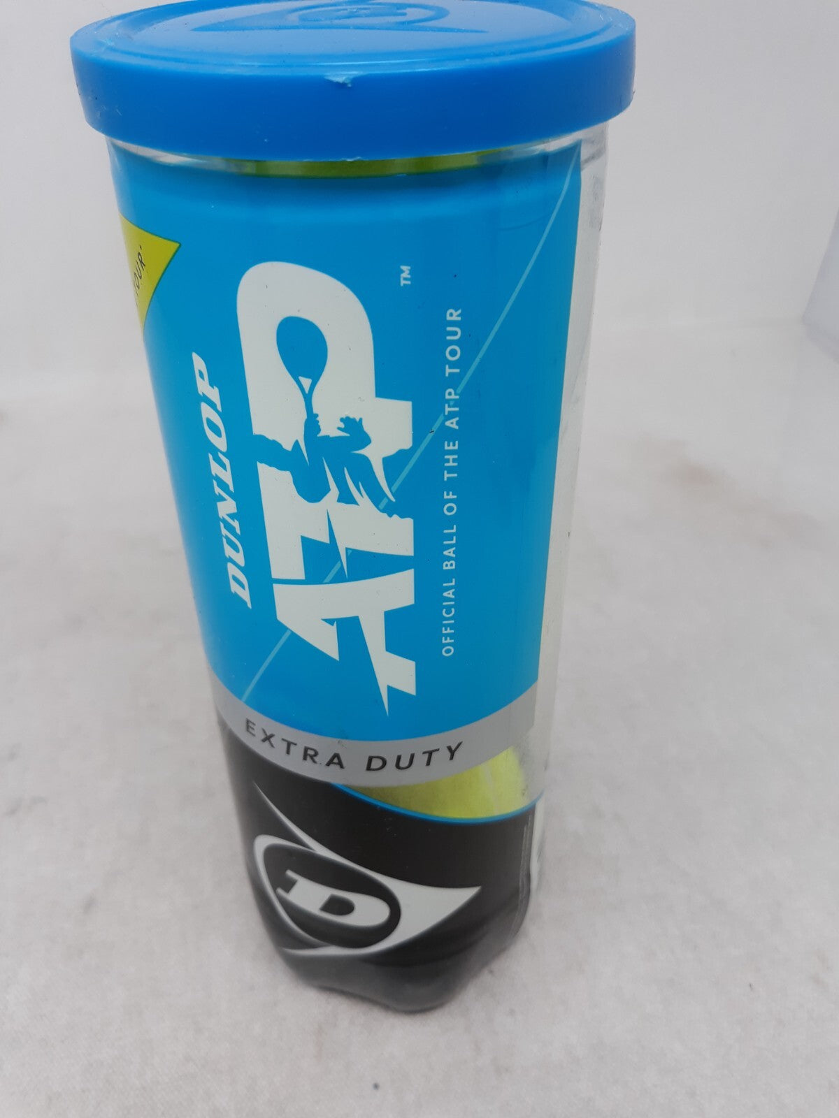 Dunlop ATP Extra Duty Tennis Balls Hard Court Can of 3 ITF USTA Approved