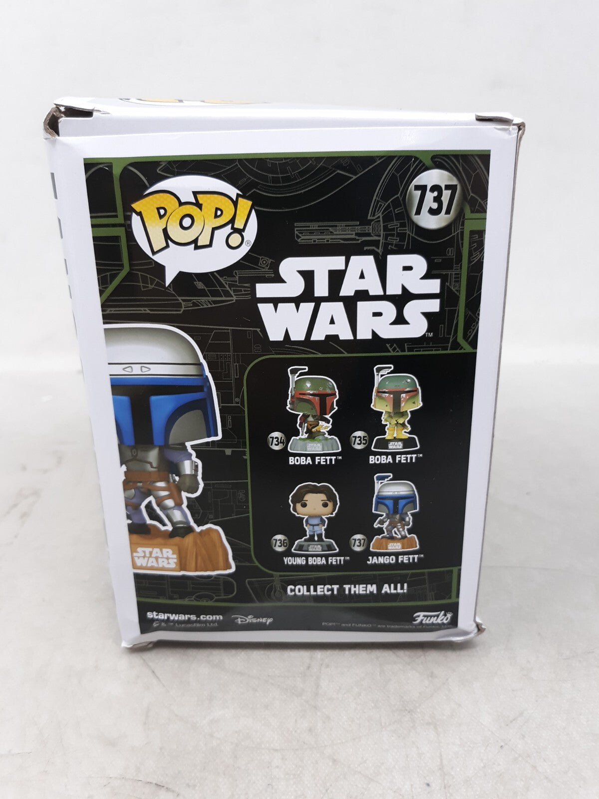 Funko Pop Star Wars Fett Legacy - Jango Fett Figure w/ Protector