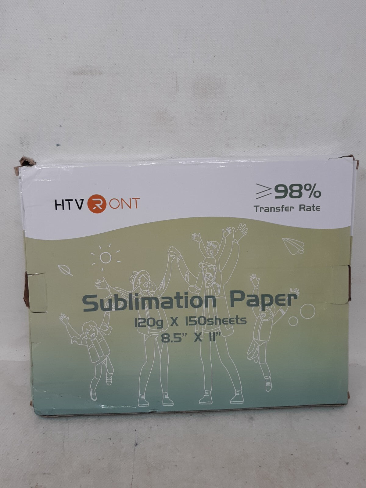 HTVRONT Sublimation Paper 8.5x11" 125g x 120 Sheets for Inkjet Printer