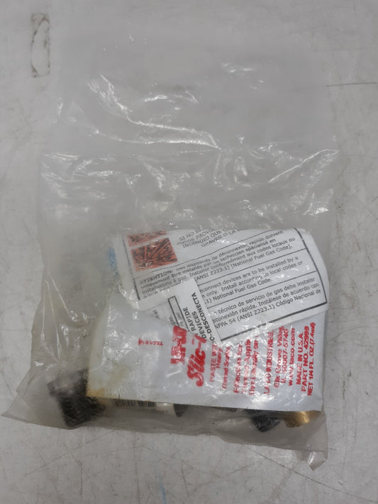 Two-Piece Gas Ball Valve PF88CD Brass 1/2" UL Certified