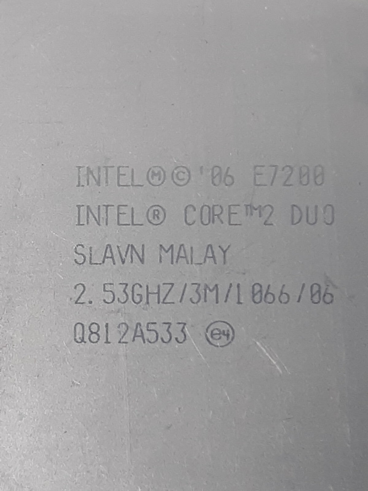 lot of 3 Intel Core 2 Duo E7200 E6550 L539A763  CPU Processor