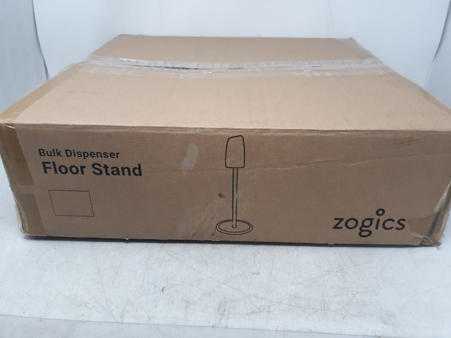 Zogics Bulk Dispenser Floor Stand for Sanitizer & Soap Dispensers