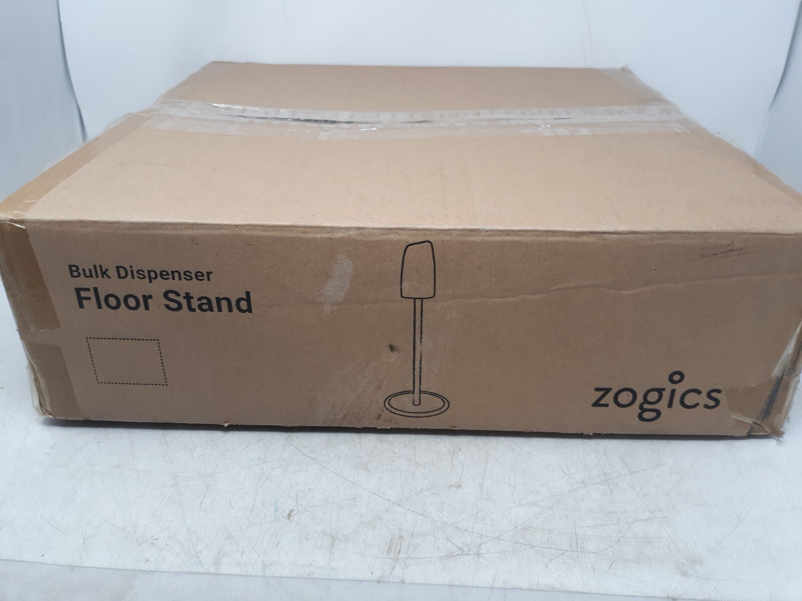 Zogics Bulk Dispenser Floor Stand for Sanitizer & Soap Dispensers