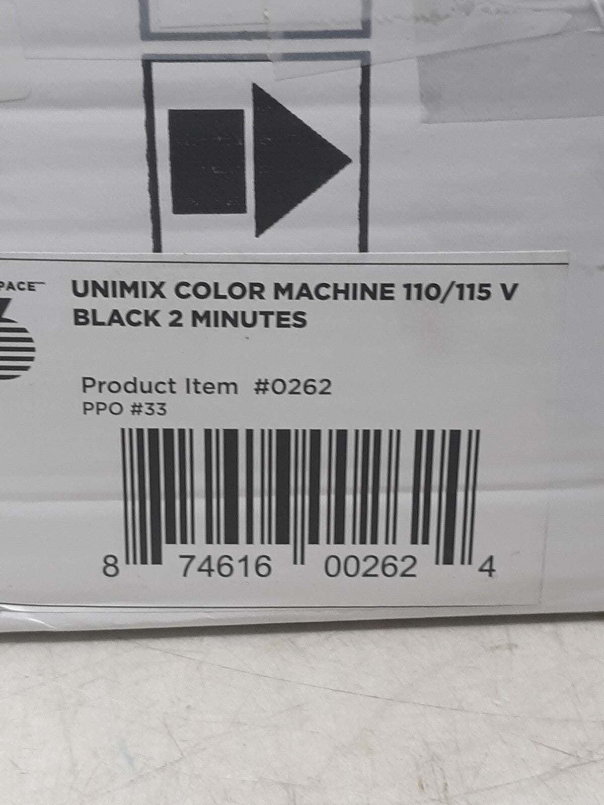 Unimix Color Machine 110/115 V Black - Model: WS207-05421-86