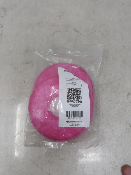 Lot of 2 Honeywell 75FFP100 Low Profile Pancake Filter