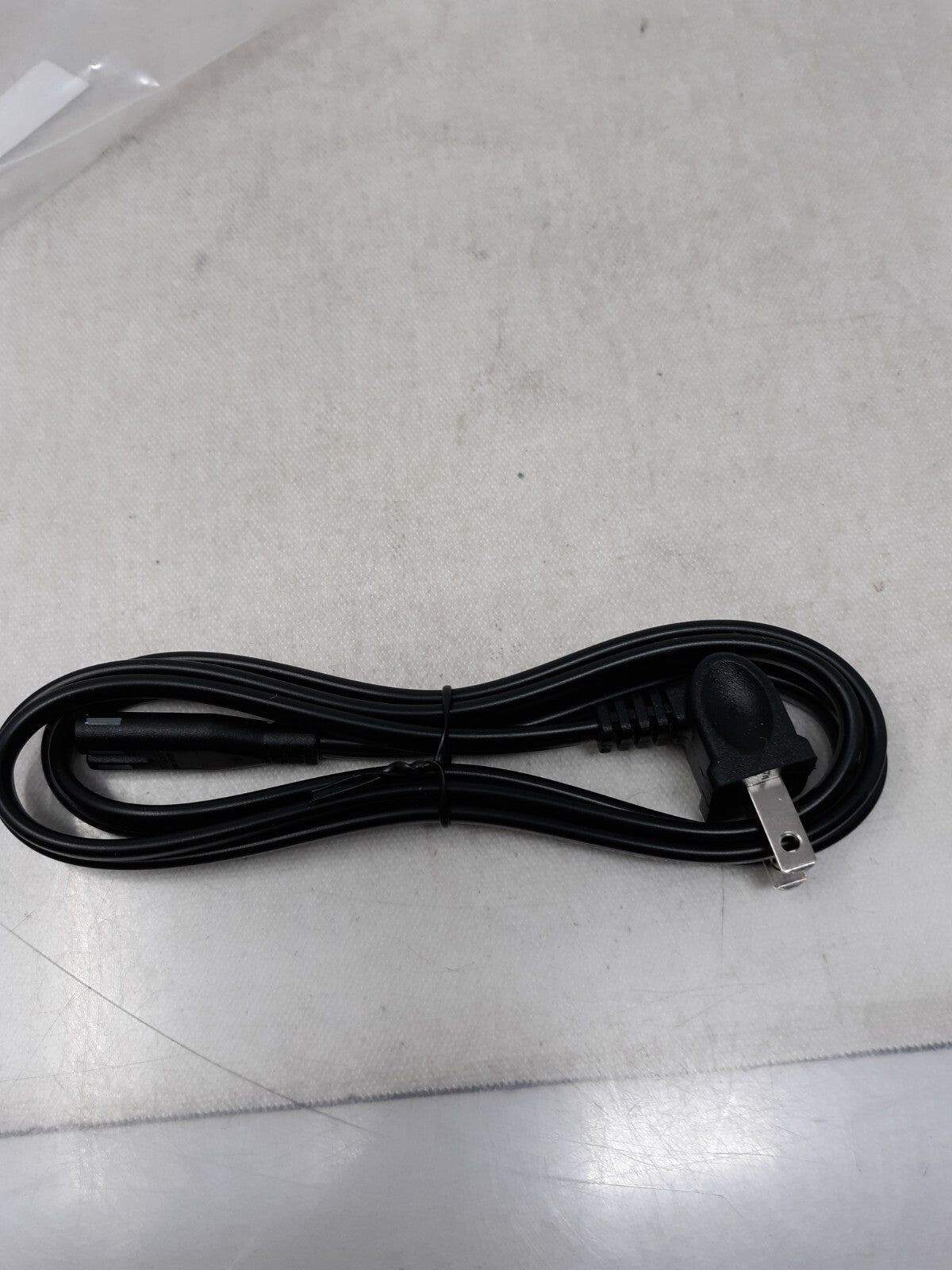 Tv Power Cord Replacement 6Ft Right Angled 2-Prong To L-Shaped Figure 8 C11 Po