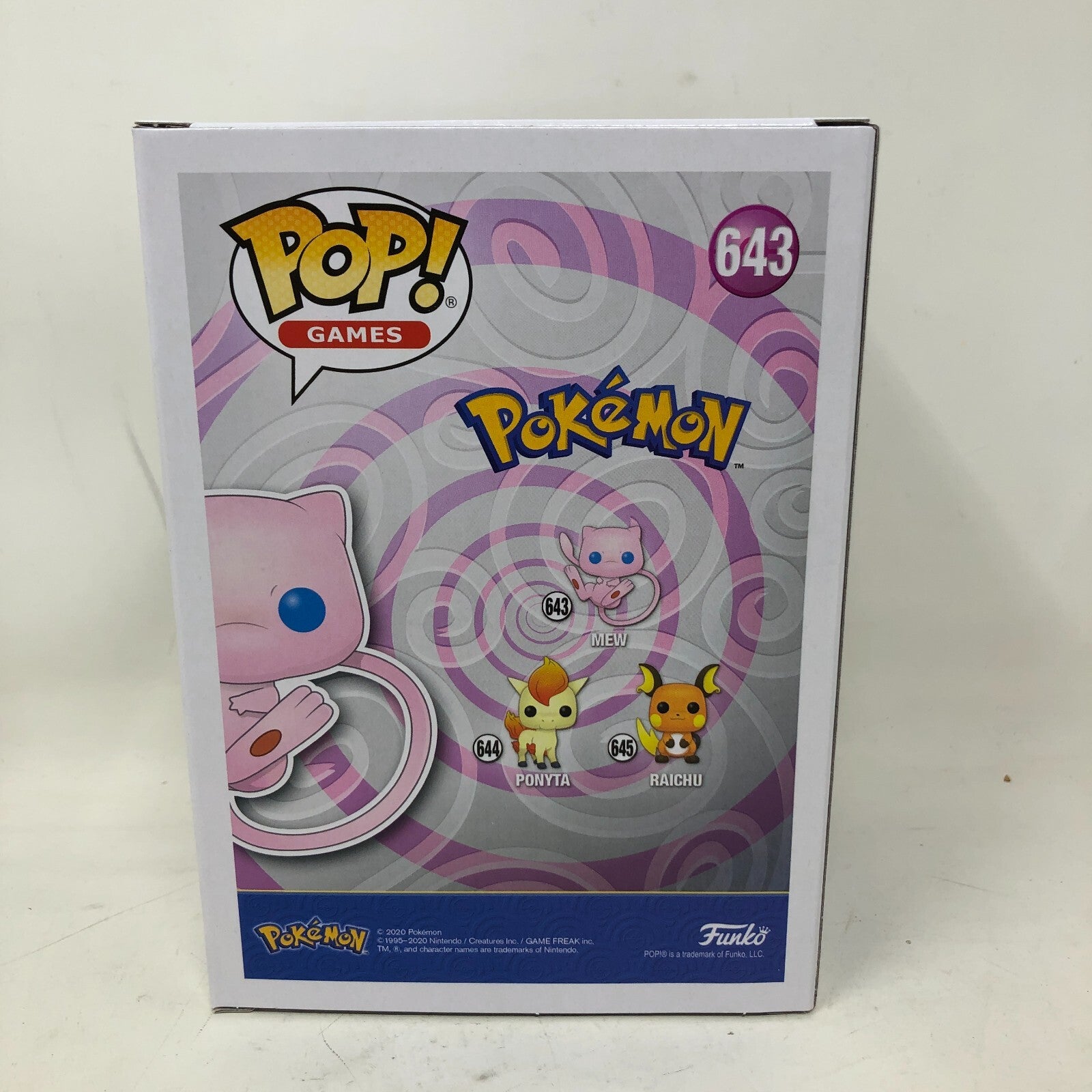 Funko Pop! Pokemon Mew Vinyl Figure #643