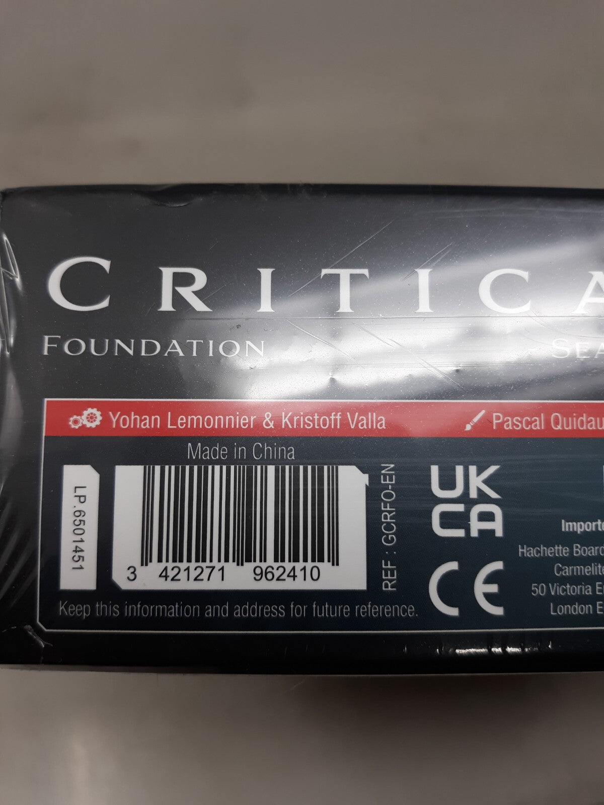 Critical Foundation - Season 1 Board Game