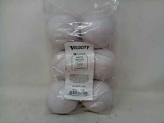 Velocity Lacrosse Balls – Official Sized NFHS  SEI  and NCAA Approved - Meets 