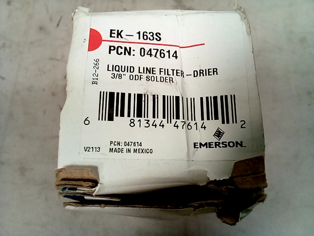 Emerson climate technology - EK163S