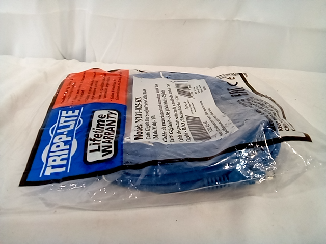 Tripp Lite Cat6 Snagless Molded Patch Cable, 25 Ft.,Blue N201-025-BL